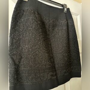 Vintage Black Cynthia Steffe pencil skirt, size 8